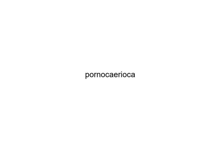 pornocaerioca