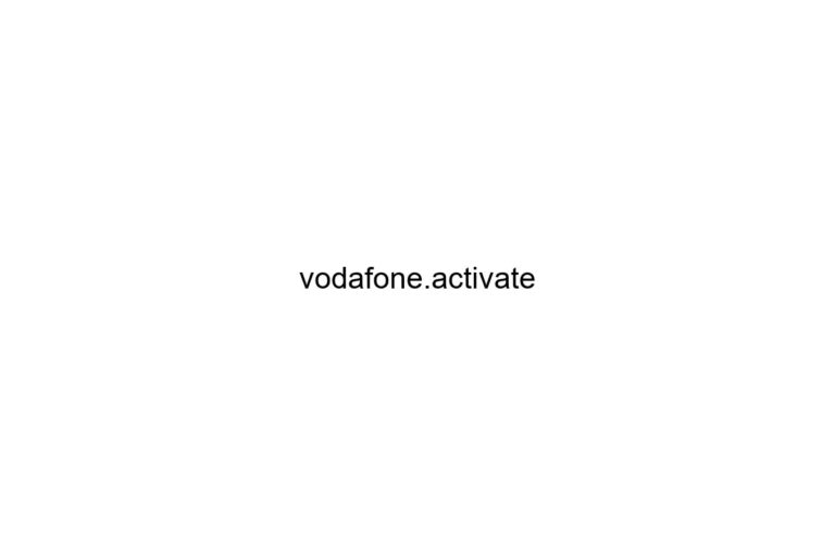 vodafone activate