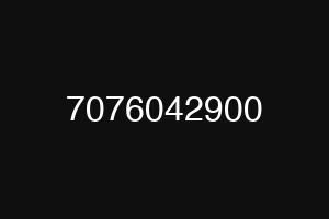 7076042900