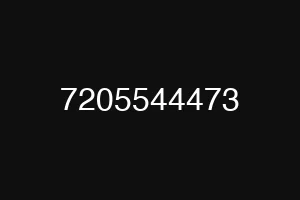 7205544473