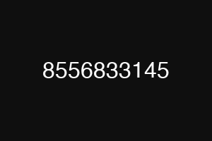 8556833145