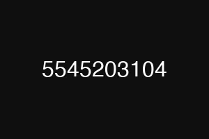 5545203104