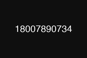 18007890734