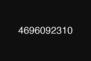 4696092310