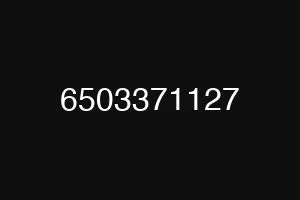 6503371127