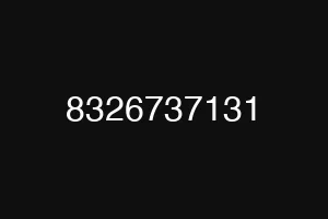 8326737131