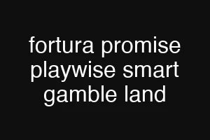 fortura promise playwise smart gamble land